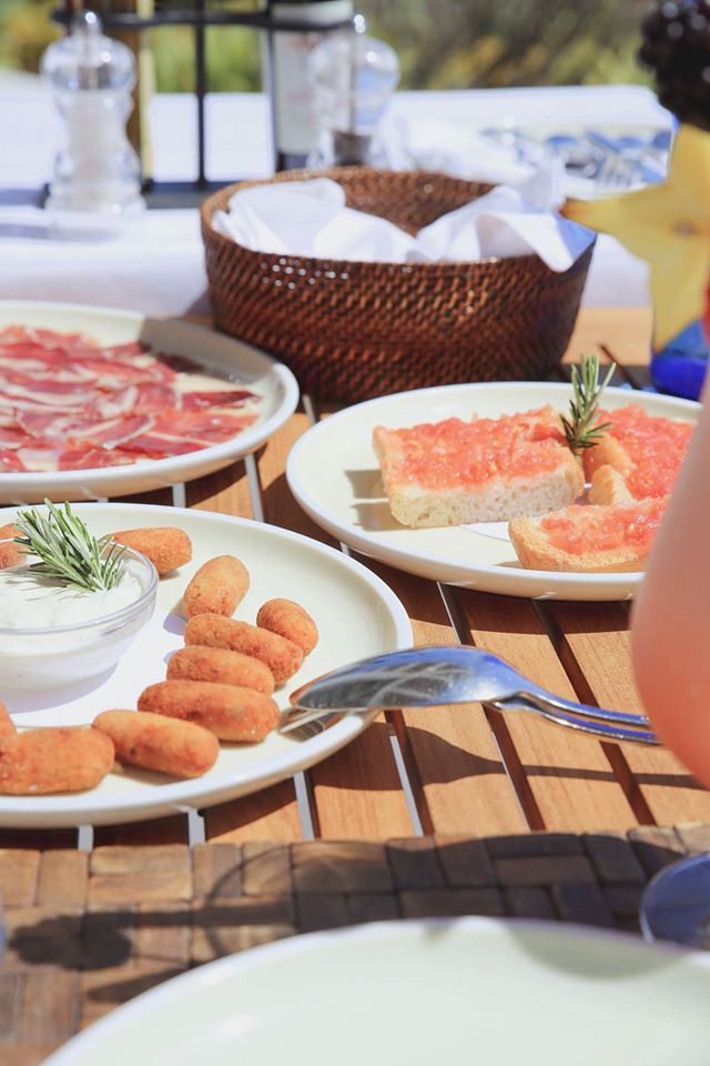 Lunch at Finca Cortesin Beach club, Spain By The Belle Blog 