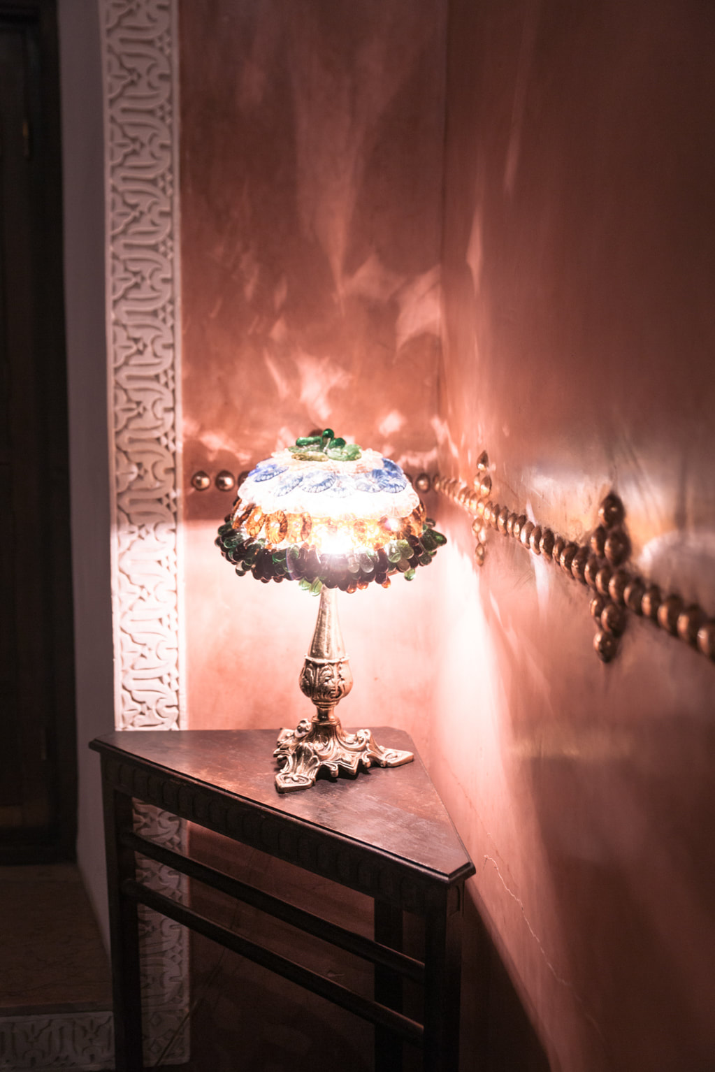 El Fenn at night, Marrakech boutique riad at night by The Belle Blog  