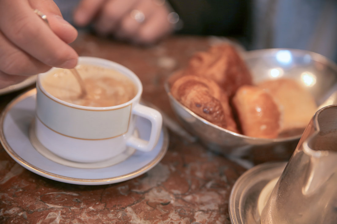A weekend in Paris by The Belle Blog. Breakfast at Laduree