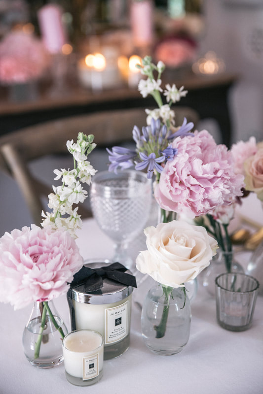 A Jo Malone inspired peony party by The Belle Blog