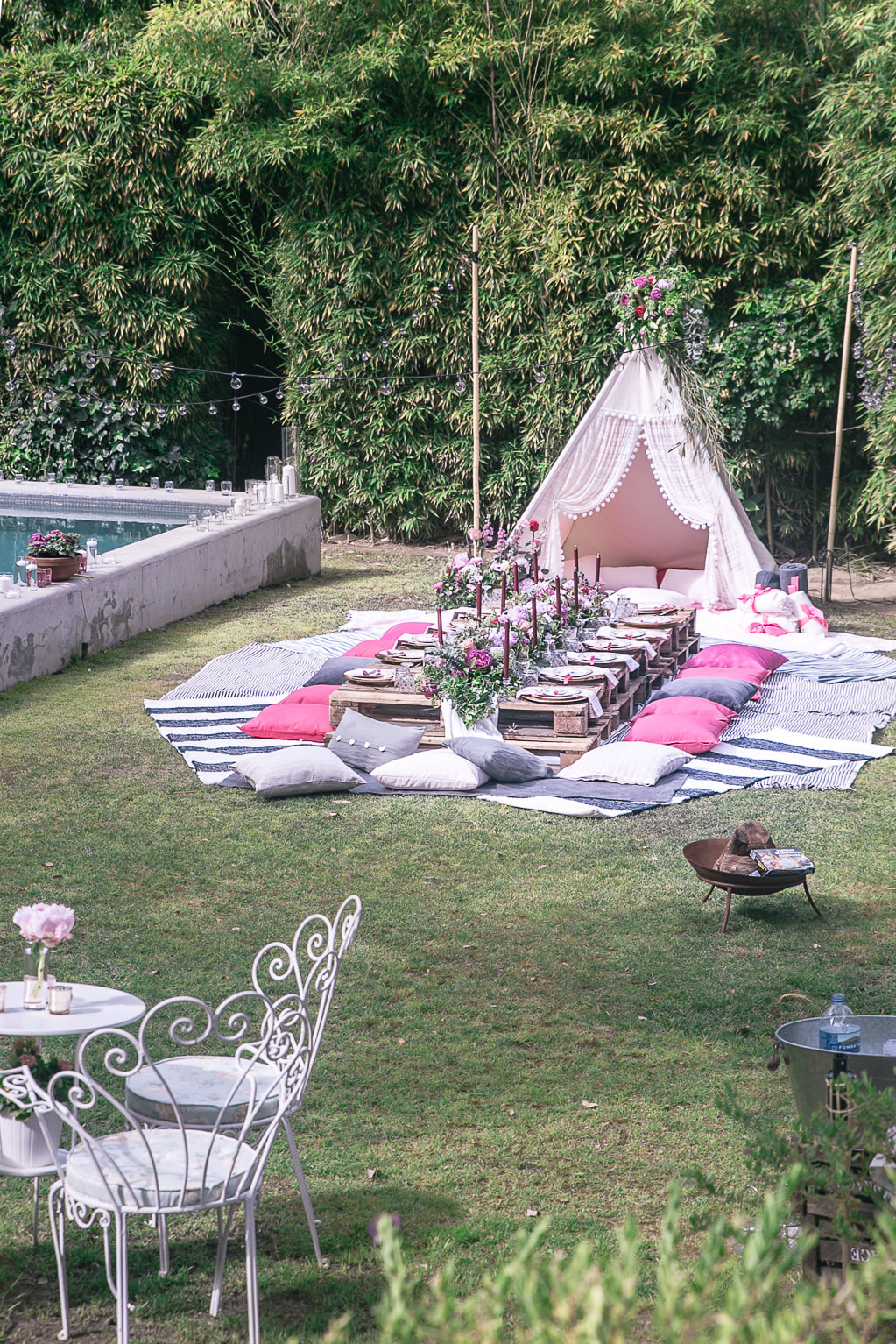Bellechella, a summer teepee party by The Belle Blog 