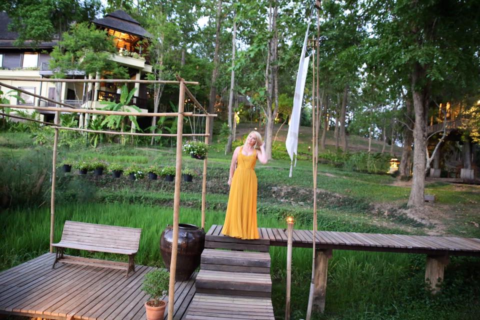 Dinner at the rice barn - Four Seasons Chiang Mai, Thailand by The Belle Blog 