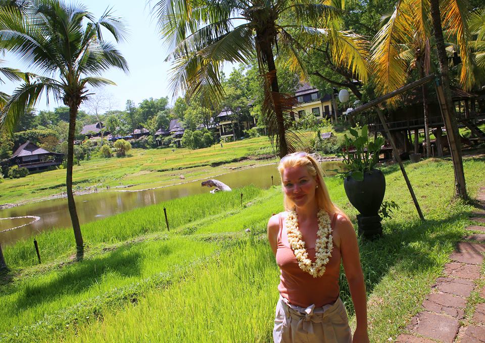 Spa days and rice fields in Chiang Mai. Thailand by the Belle Blog 