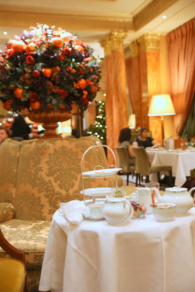 A festive afternoon tea, The Dorchester hotel London by The Belle Blog 