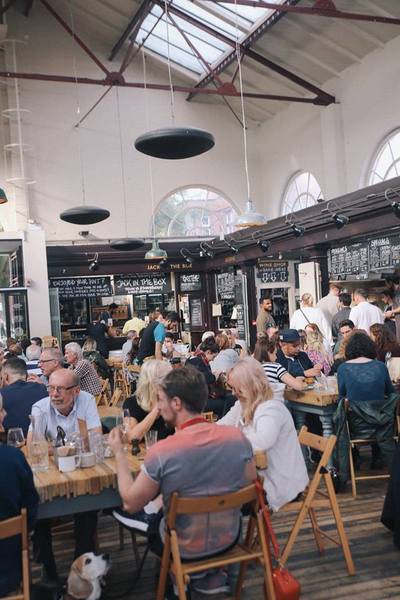 A day of shopping and Sunday lunch at Altrincham market, UK by The Belle Blog 
