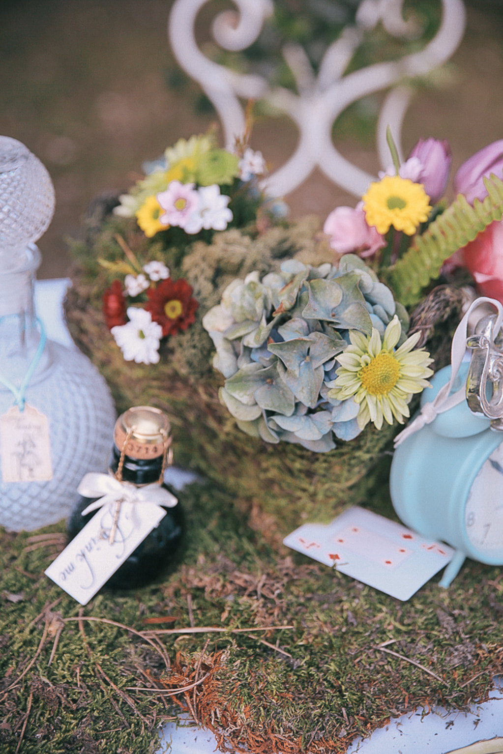 Alice in wonderland themed bridal shower inspiration and hen party ideas by The Belle Blog 