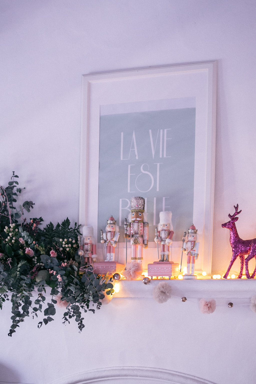 How to decorate your bedroom for Christmas! by The Belle Blog