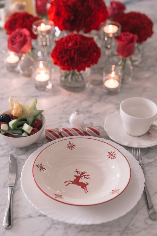 A Small and intimate Christmas brunch by The Belle Blog