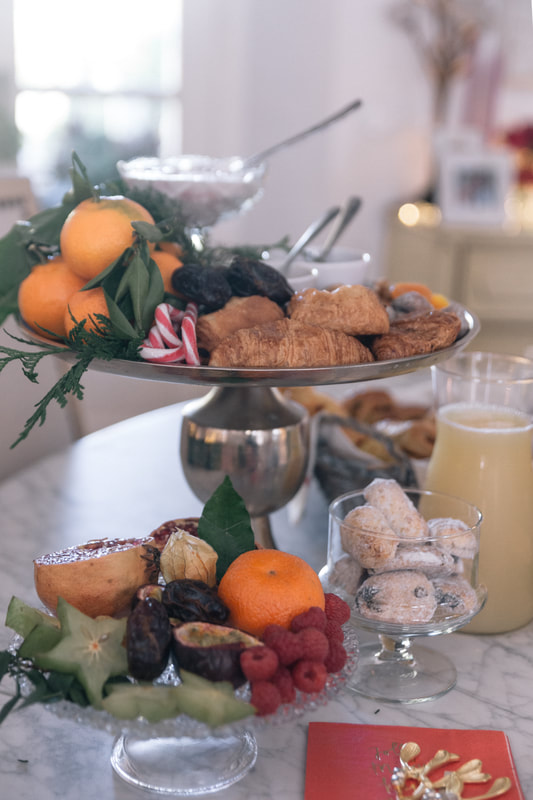 A Small and intimate Christmas brunch by The Belle Blog