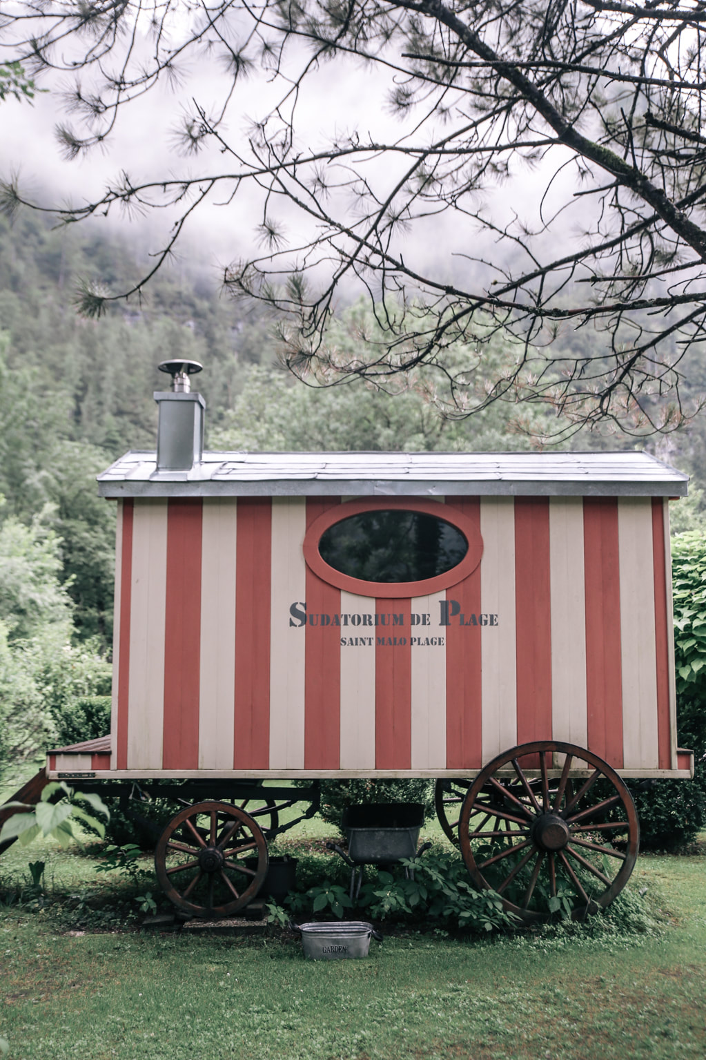 Gypsy wagon glamping, Hallstatt - Austria by The Belle Blog 