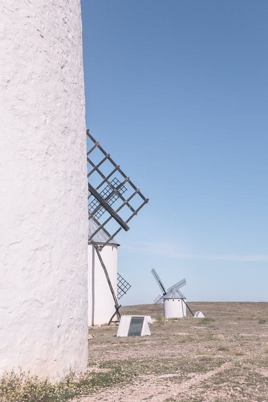 The Windmills of La Mancha at Campo de Criptana