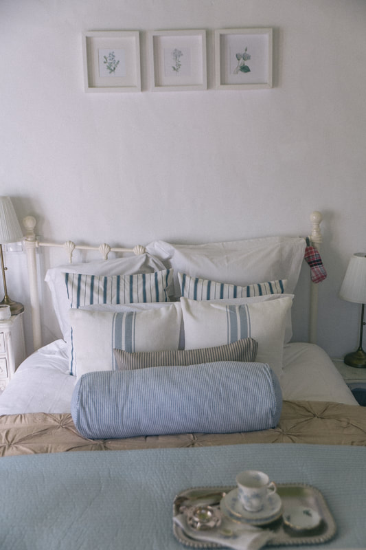 The little guest room interior style by The Belle Blog