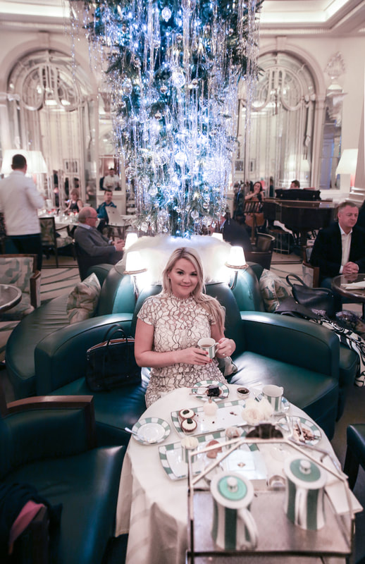 Festive Afternoon Tea at Clarige's London by The Belle Blog 