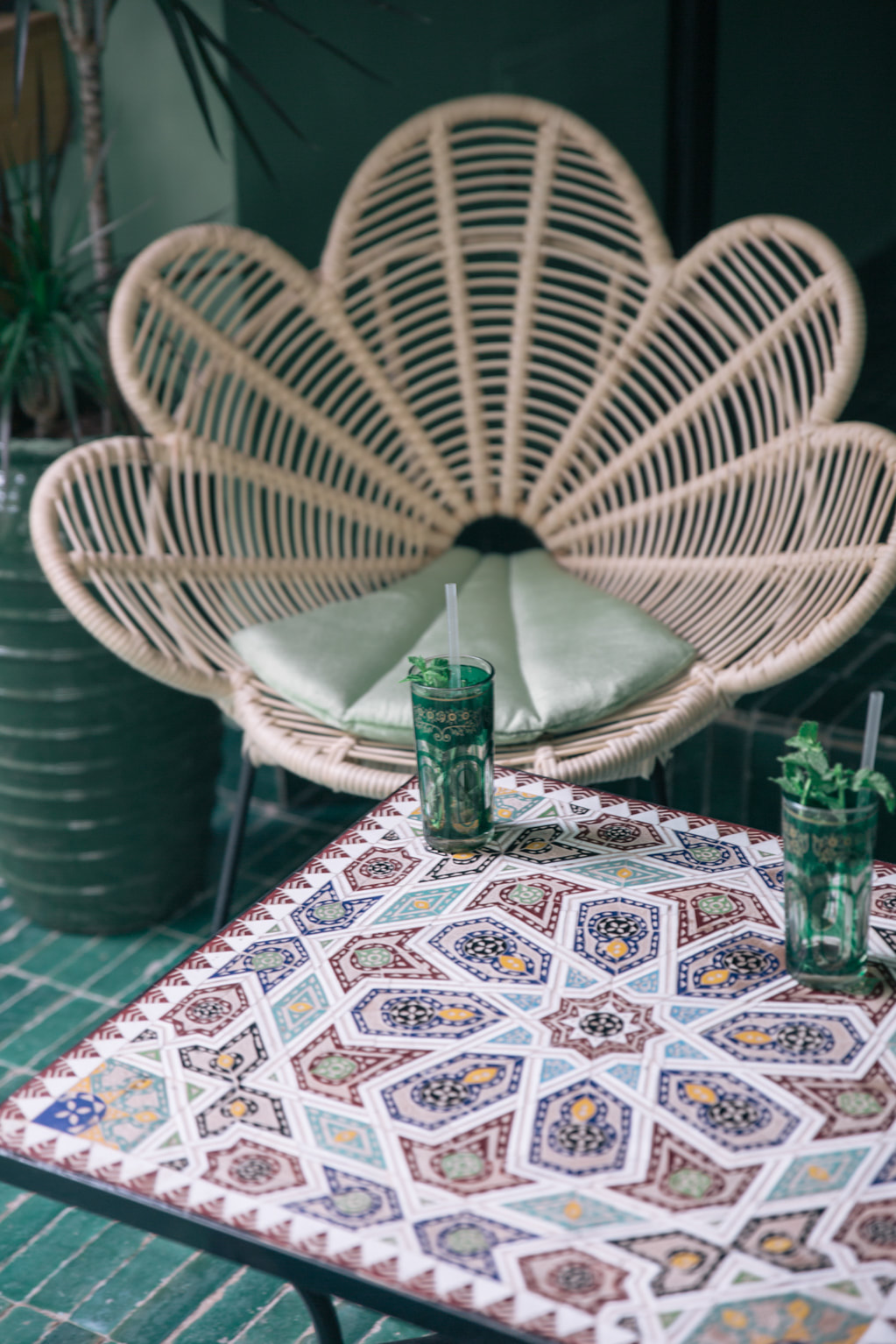 An afternoon at Le Jardin, Marrakech by The Belle Blog 