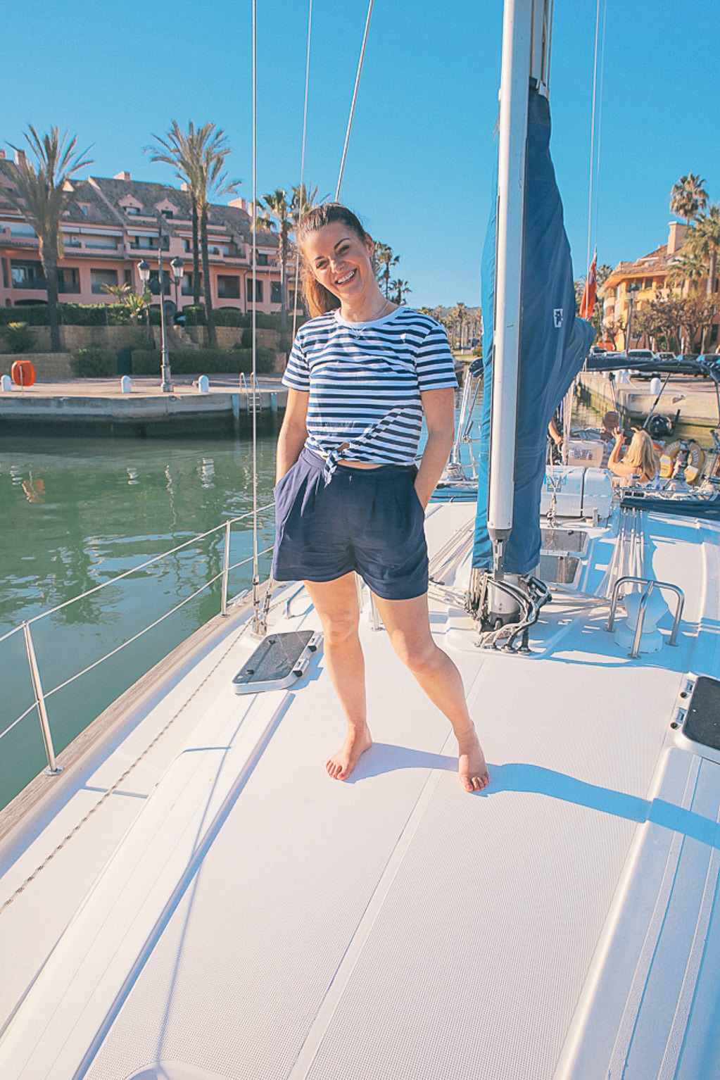 A surprise boat charter around the port of Sotogrande near Marbella, Spain by The Belle Blog