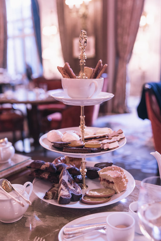 Afternoon tea at the Ritz, Paris by The Belle Blog