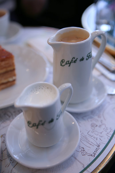Cafe de Flore. Springtime in Paris by The Belle Blog