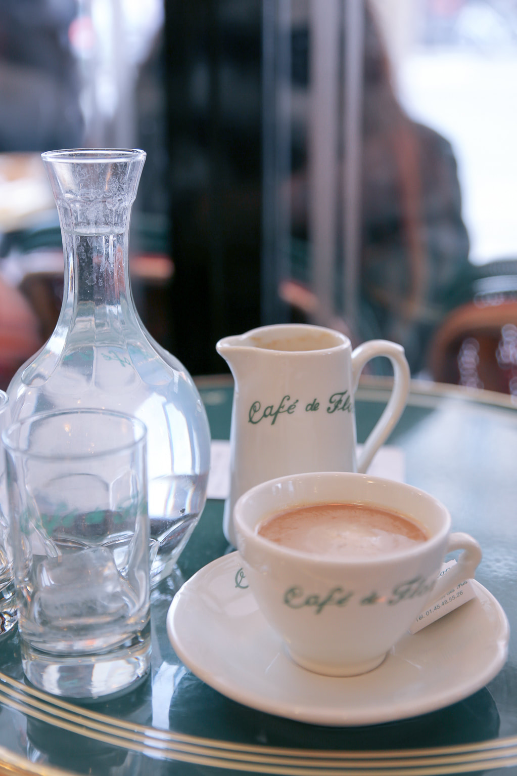 Cafe de Flore. Springtime in Paris by The Belle Blog