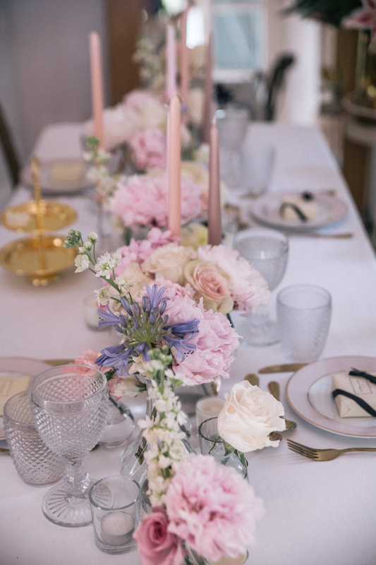 A Jo Malone inspired peony party by The Belle Blog