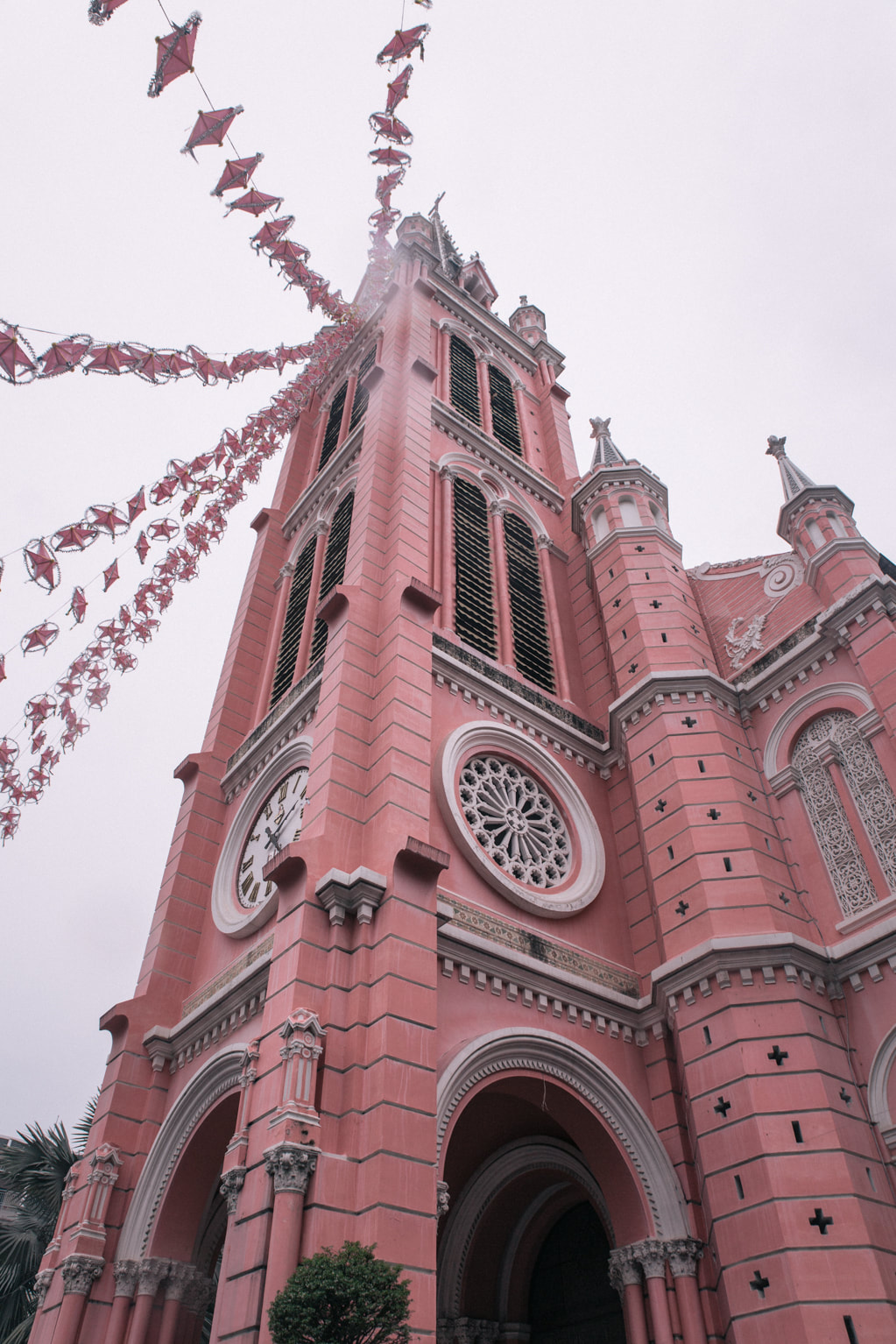 Tan Dinh, The pink church in Ho Chi Minh City by The Belle blog