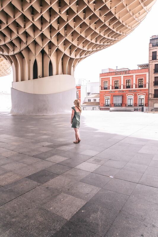 A morning exploring the city of Seville in Spain by The Belle Blog 